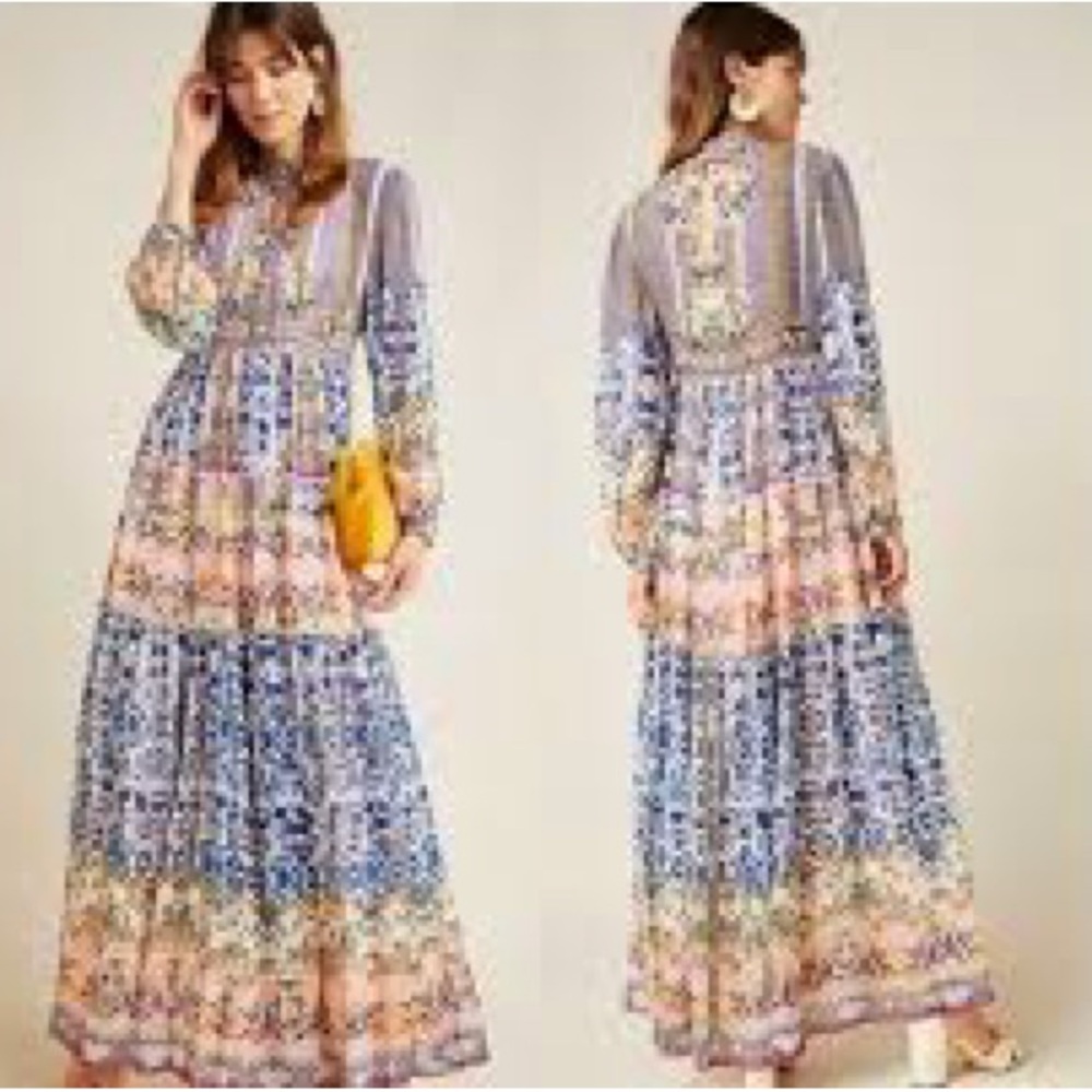 Bhanuni by Jyoti x Anthropologie Anastasia Maxi Dress